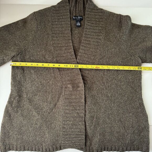 Mercer & Madison Cardigan Women 3x Lamb Wool Angora Nylon Short Sleeve - Picture 7 of 10